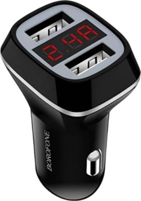 Chargeur allume cigare BOROFONE Borofone Chargeur Voiture 2 USB avec Aff