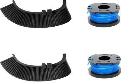 Kit ECOVACS fils et brosses de remplacement coupe bordures pour GOAT O1200, A1600, A3000