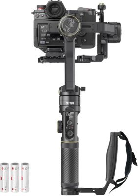 Stabilisateur ZHIYUN Crane 2S Combo + 3 batteries + mini grip