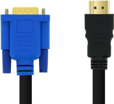 Câble HDMI LINQ HDMI Mâle vers VGA Mâle 1080P 1,8m