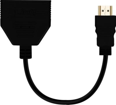 Adaptateur HDMI LINQ multiports HDMI - 2x ports HDMI FHD Noir Adaptateur HDMI LINQ multiports HDMI - 2x ports HDMI FHD Noir