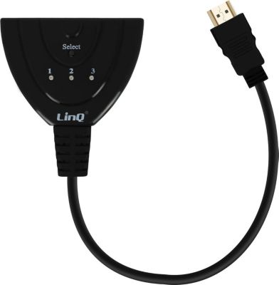 Adaptateur HDMI LINQ multiports HDMI Mâle - 3x ports HDMI FHD