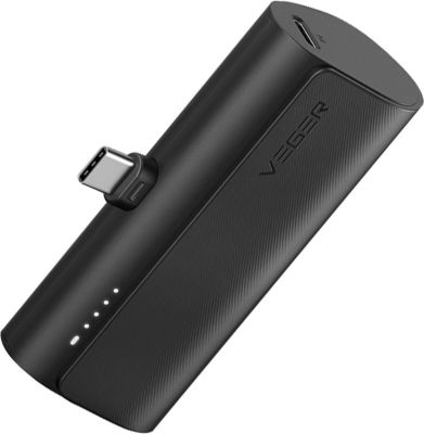 Batterie externe VEGER Mini Powerbank 5000mAh Connecteur USB C