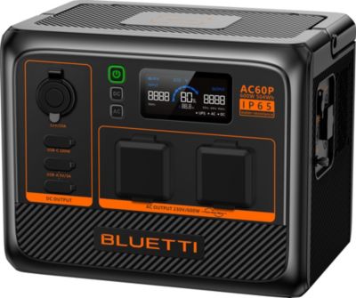 Batterie nomade BLUETTI AC60P IP65, Modèles améliorés AC60