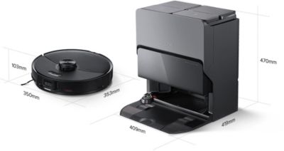 Robot Aspirateur Laveur ROBOROCK S8 MaxV Ultra Black — vue 3