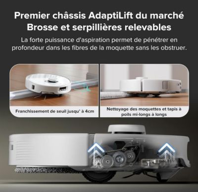 Robot Aspirateur Laveur ROBOROCK Qrevo Curv — vue 6