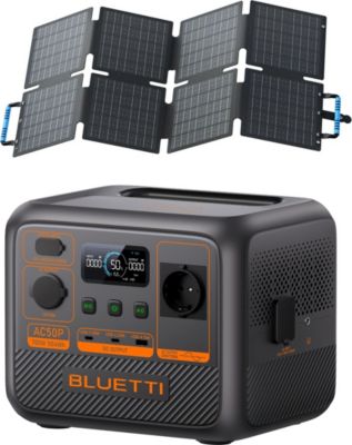 Batterie nomade BLUETTI KIT AC50P+PV60