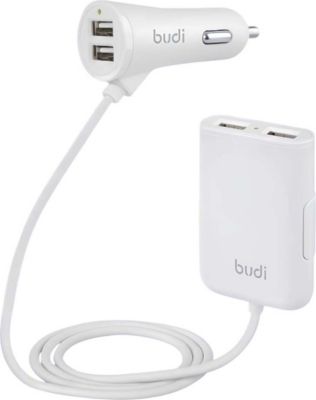 Chargeur allume cigare BUDI Budi Chargeur Voiture USB-A 41W 2.4A ave