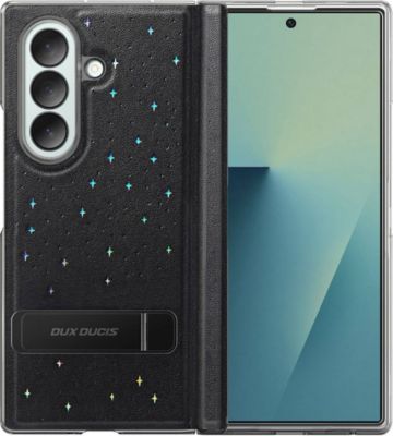 Coque DUX DUCIS Béquille Motif Étoilée et Verre Trempé