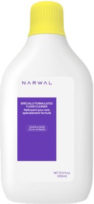 Détergent NARWAL pour aspirateur robot laveur - 930 mL senteur citron / basilic