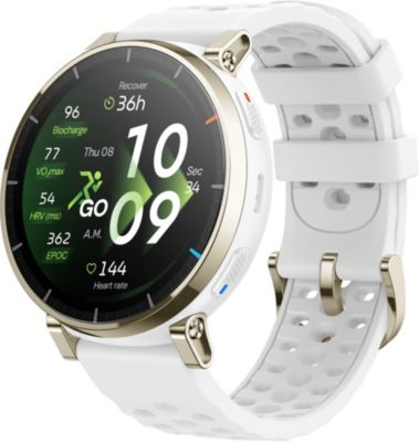 Montre sport AMAZFIT Active 3 Premium  Aero White