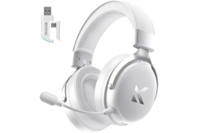 Casque gamer MCHOSE V9 Pro Icy White