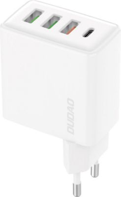 Chargeur secteur DUDAO 3x USB / 1x USB Type C 20W, PD, QC 3.0