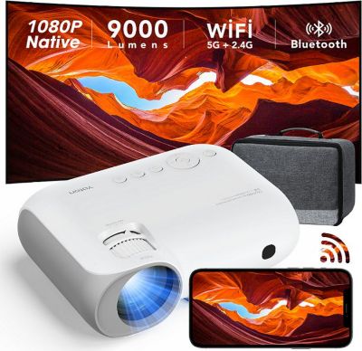 40€ sur Yoton Vidéoprojecteur Portable WiFi Bluetooth - Mini