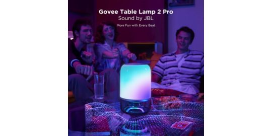 Lampe connectée GOVEE Lampe de table 2 Pro avec son JBL