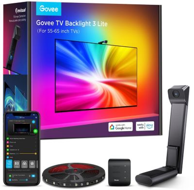 Bandeau LED GOVEE Retroéclairage LED TV avec camera 55 65