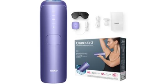 Epilateur lumière pulsée ULIKE Air 3 Sapphire Ice Cooling IPL Purple