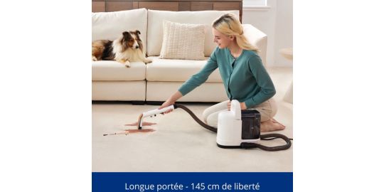 Confort d utilisation Tineco iCarpet Spot : autonomie illimitée