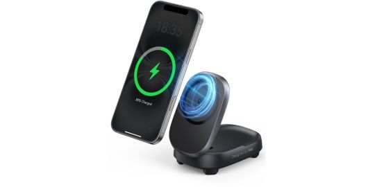 Chargeur induction INIU 15W Stand MagPro pliable USB-C /Qi2 Noir