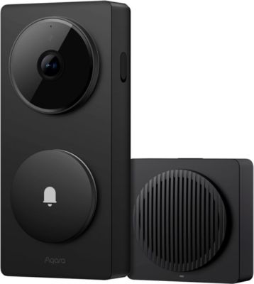 Sonnette connectée AQARA Vidéo Intelligente 2K avec Hub Connecté