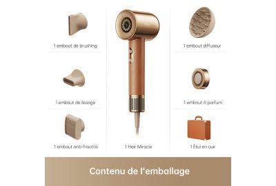 Sèche cheveux de voyage DREAME Hair miracle