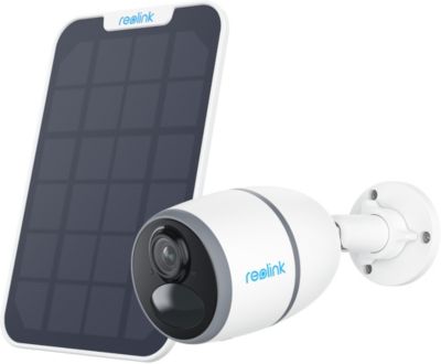 Caméra de surveillance REOLINK G330 Blanche + panneau solaire