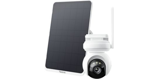 Caméra de surveillance REOLINK B660 + panneau solaire Blanc
