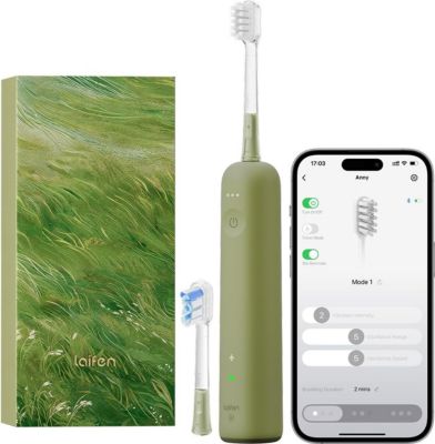 Brosse à dents électrique LAIFEN Wave spécial - Vert
