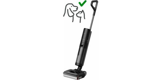 Dreame H12 Pro Flex Reach inclinaison 180 degrés sous les meubles