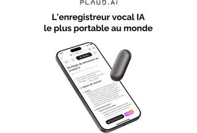 DICTAPHONE PLAUD NotePin Cosmic Gray