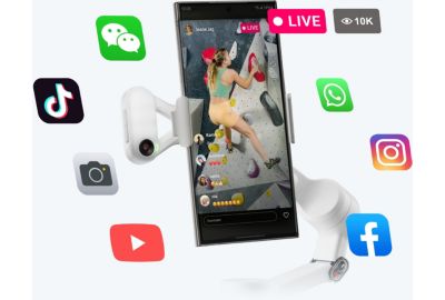 Stabilisateur INSTA360 Flow 2 AI Tracker Bundle Summit White