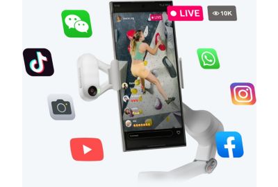 Stabilisateur INSTA360 Flow 2 AI Tracker Bundle Stone Gray