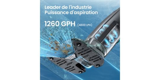 Aspirateur de piscine AIPER Pilot Flow X1