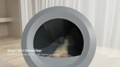 Voir la vidéo pour Litière MOVA automatique LR10 Prime White