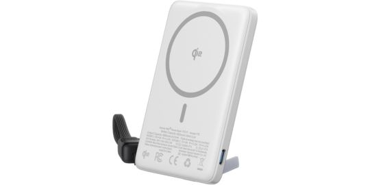 Batterie externe INIU 5 000 mAh MagPro slim blanc