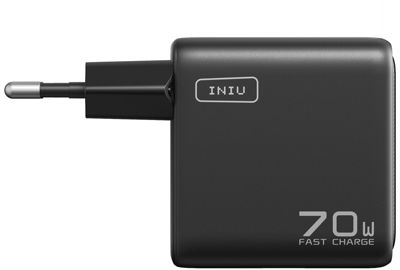 Chargeur INIU 70W Leopard 2 USB-C + USB-A noir
