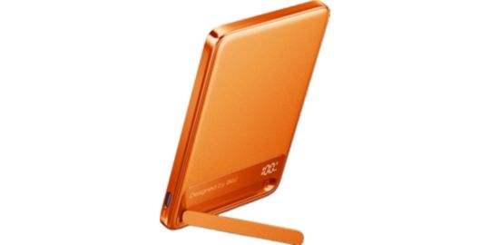 Batterie externe INIU 5000 mAh Magnet Qi2 MagPro slim orange