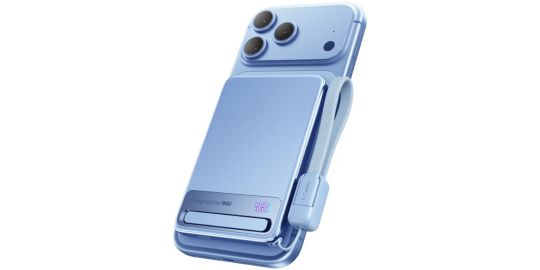 Batterie externe INIU 5000mAh USB-C Magnet Bleu clair