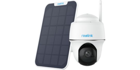 Caméra de surveillance REOLINK B420 +  panneau solaire Blanc