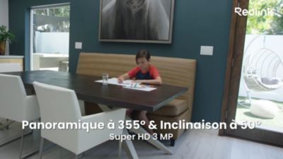 Voir la vidéo pour Caméra de surveillance REOLINK Pack 2xE321