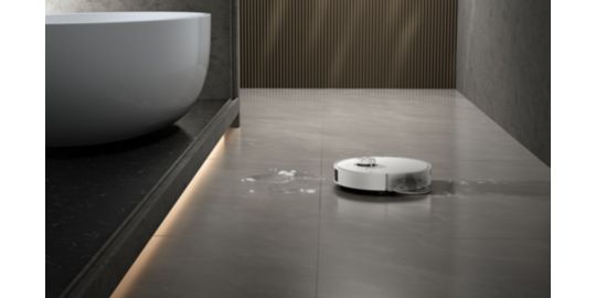 Robot Aspirateur Laveur DREAME MatriX10 Ultra blanc avec serpillères auto-interchangeables