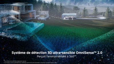 Voir la vidéo pour Robot tondeuse DREAME A2 sans fil périphérique, 2000 m² de superficie, grands terrains et fortes pentes (jusqu'à 45%)