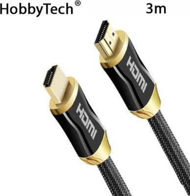 Connecteur HOBBYTECH Cable 4K Ultra HD HDMI vers HDMI 3m Connecteur HOBBYTECH Cable 4K Ultra HD HDMI vers HDMI 3m