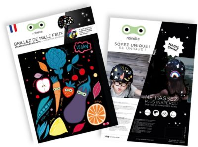 Stickers RAINETTE Réfléchissant Vegan