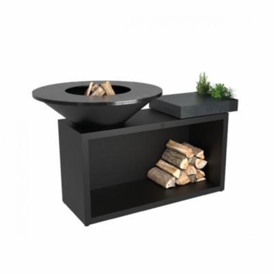 Brasero Ofyr Island Black 100 Ceramic Dark Grey