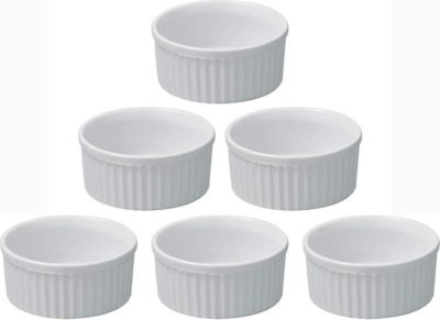 Plat au four HOBBYTECH Lot de 6 Petits Ramequins 9cm x 4,5cm