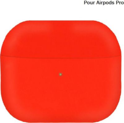 Coque HOBBYTECH Coque en silicone pour airpods pro Rouge
