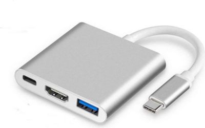 CONNECTIQUE ORDIS - Câble Uni USB Type-C vers HDMI 4k 1.8m au