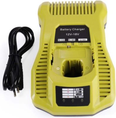 HOBBYTECH Chargeur de batterie compatible Ryobi