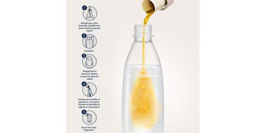 Bouteille SODASTREAM Gourde Fizz & Go Cool sable
